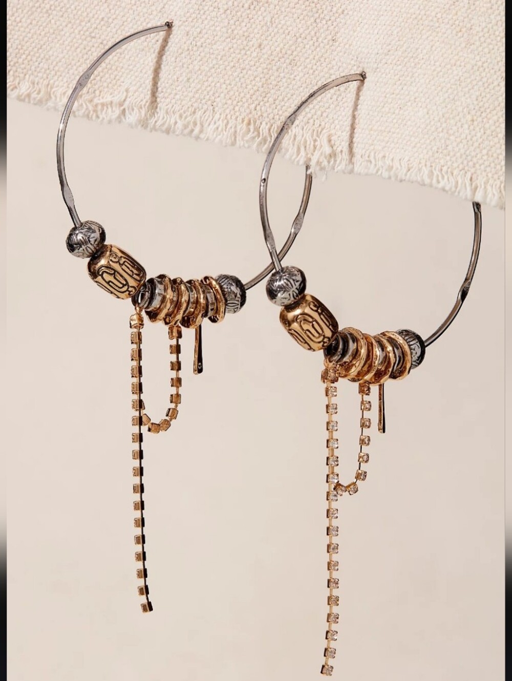 Free People Flume Hoops - Picture 3 of 4